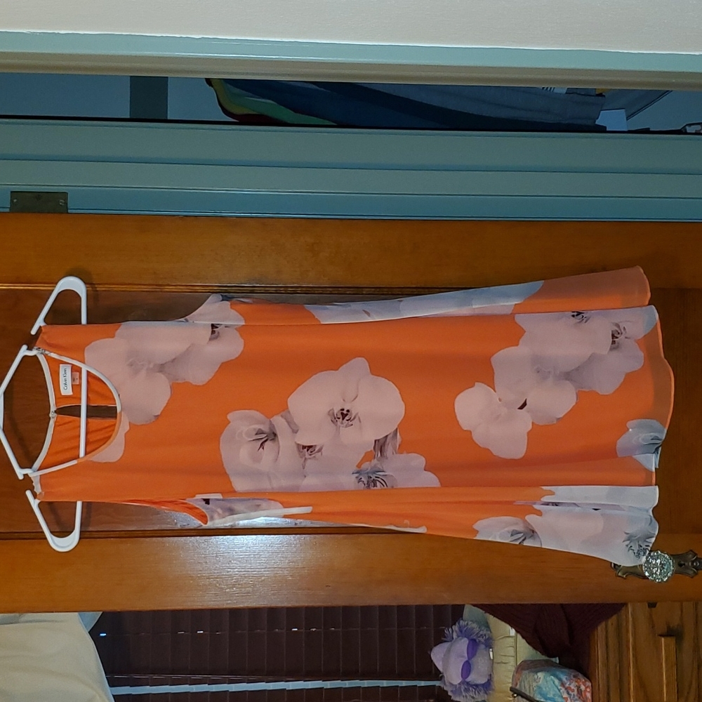 Calvin Klein A-line dress